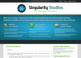 singularitystudios.com