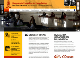 sivanandayogasharanfoundation.org