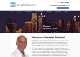 sleepwellsolutions.com