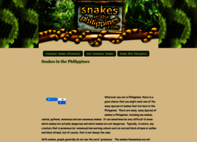 snakesinthephilippines.com