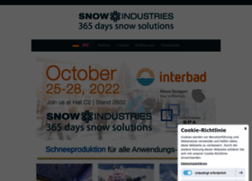 snow-industries.com