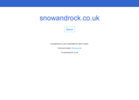 snowandrock.co.uk