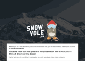 snowvole.com