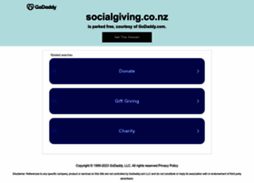 socialgiving.co.nz