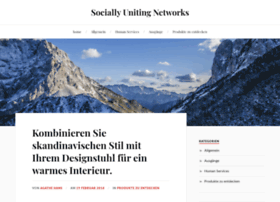 sociallyunitingnetworks.de