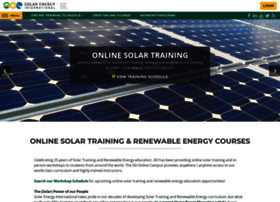 solarenergytraining.org