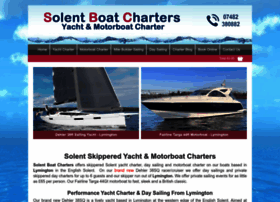solentboatcharters.com