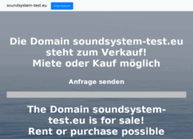 soundsystem-test.eu