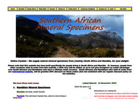 southernafricanmineralspecimens.co.za
