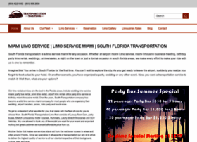 southfloridatransportation.com