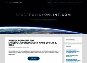 spacepolicyonline.com