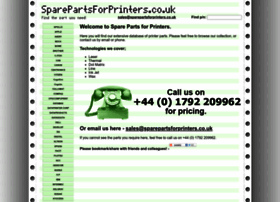 sparepartsforprinters.co.uk
