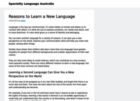 specialty-language.com.au