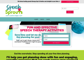 speechsproutstherapy.com