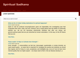 spiritualsadhana.com