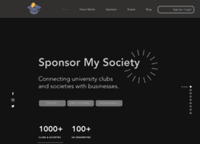 sponsormysociety.co.uk