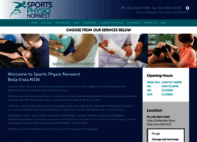 sportsphysionorwest.com.au