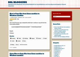 sqlblogging.com