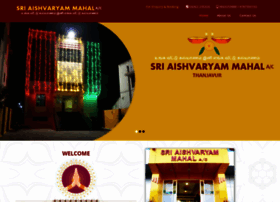 sriaishvaryammahal.com
