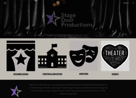 stagedoorproductions.org