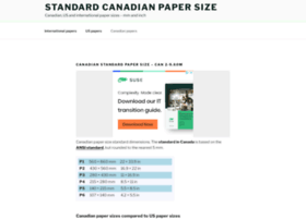 standard-papersize.com