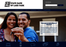 statebankoflakepark.com