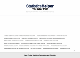 statisticshelper.com