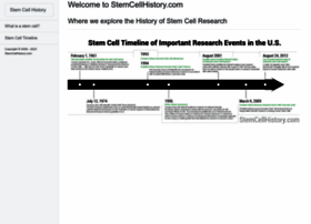 stemcellhistory.com