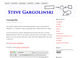 stevegargolinski.com