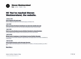 stevenwestmoreland.com
