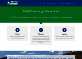 stiefelfreethoughtfoundation.org