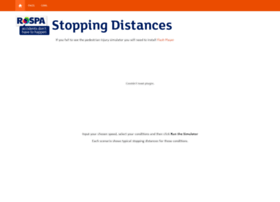 stoppingdistances.org.uk