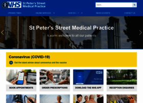 stpetersstreetmedicalpractice.co.uk
