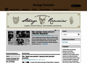 strangeremains.com
