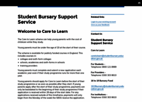 studentbursarysupport.education.gov.uk