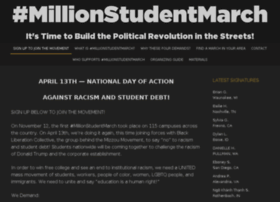 studentmarch.org