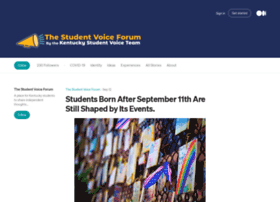studentvoiceforum.org