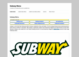 subway-menu.xyz
