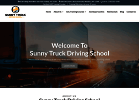 sunnytruckdrivingschool.com