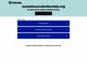 sunsetsucculentsociety.org