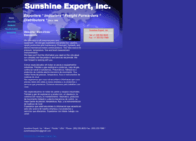 sunshineexportinc.com