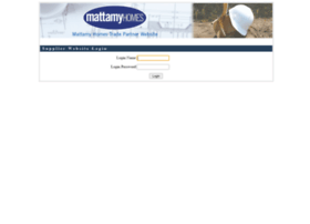 supplier.mattamycorp.com
