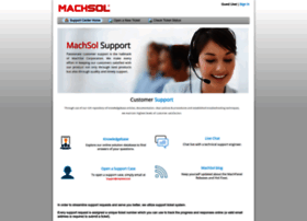 support.machsol.com