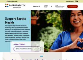 supportbaptisthealth.org