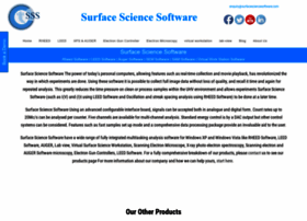 surfacesciencesoftware.com