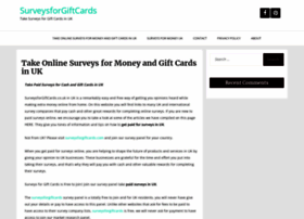 surveysforgiftcards.co.uk
