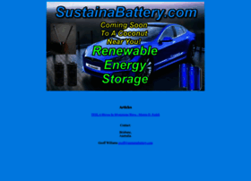 sustainabattery.com