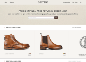 sutrofootwear.com