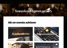 svenskaauktioner.se