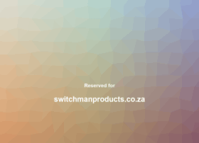 switchmanproducts.co.za